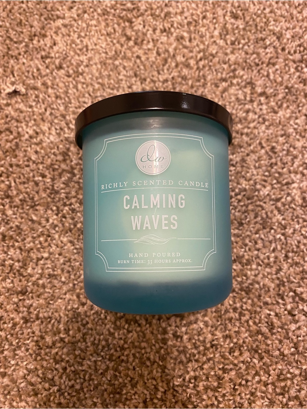 DW Home Calming Waves Candle – Coastal Ocean Scented Candle –